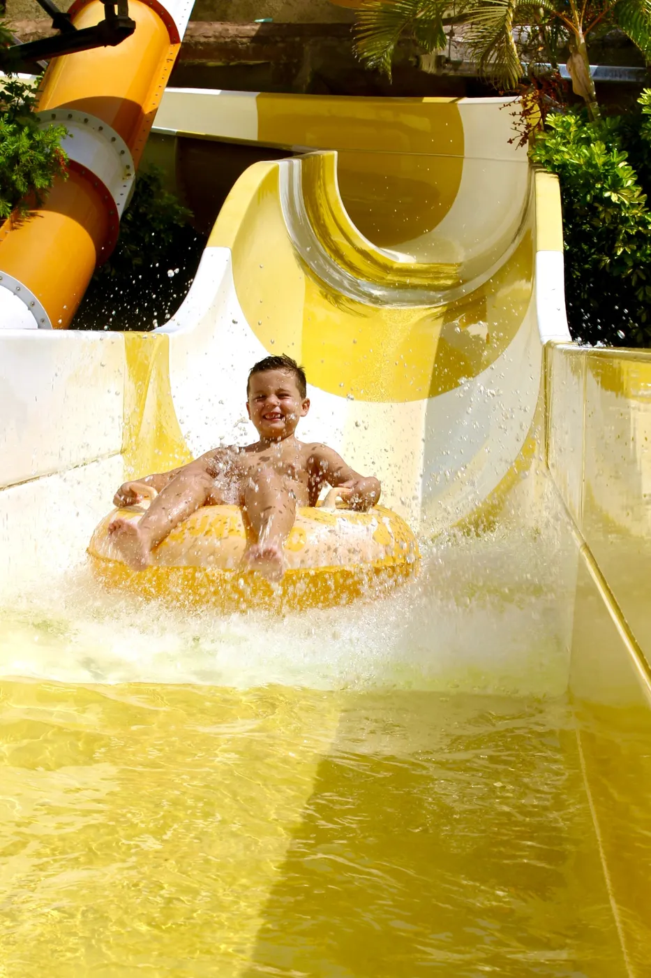 Mega Adventure Land - water slide at Aqualand Costa Adeje